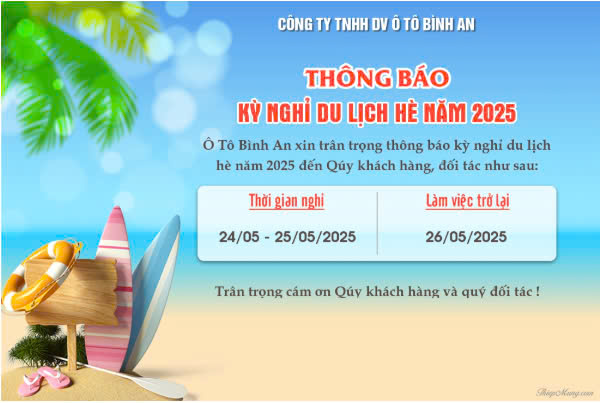 Du lịch hè 2025
